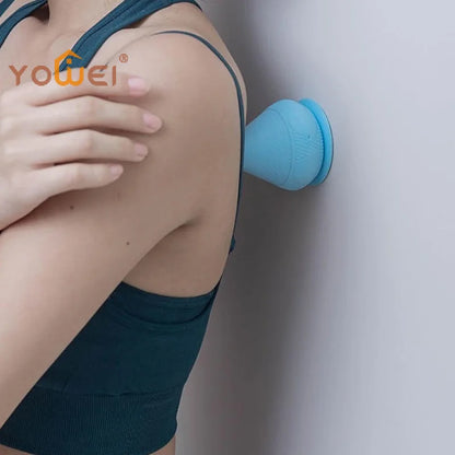 Adsorption Type Fascia Ball Massage Cone Plantar Lumbar Back Shoulder And Neck Whole Body Meridian Points Silicone Fascia Ball
