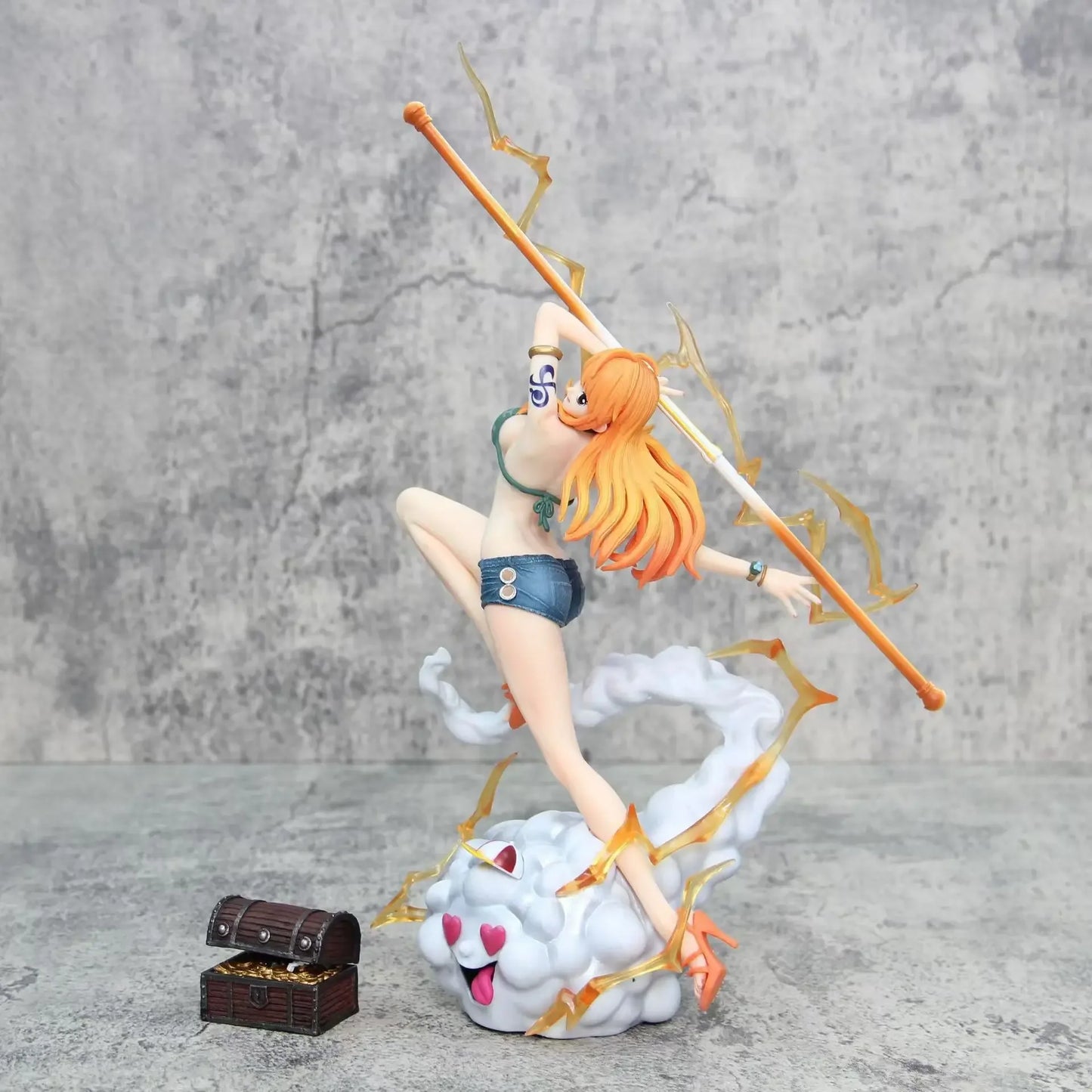 In stock 30cm One Piece Anime Figure Nami Action Figurine Hentai Pvc Statue Model Room Collection Decoration Toys Ornaments Gift