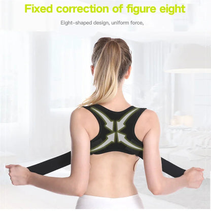 1/2/3/4/5pcs Adjustable Posture Corrector Back Brace Shoulder Support Corrector Prevention Humpback Back Health Care