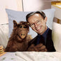Classic TV Series A-Alf Pillow Covers Cartoon Sofa Decorative Home Double-sided Printing Short Plush Cute Cushion Cover