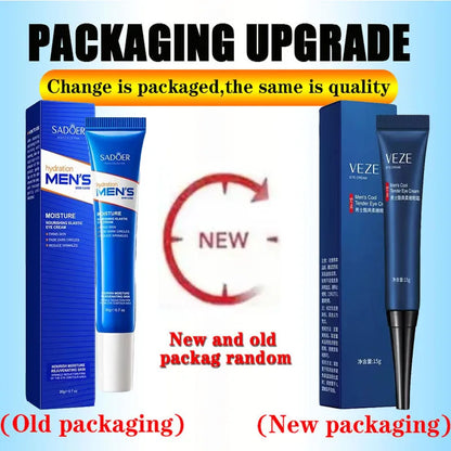 Retinol Eye Bag Removal Cream For Men Anti-Wrinkle Firming Skin Fades Fine Lines Anti Dark Circle Puffiness Brightening Eye Care