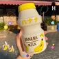 [H]480ml Plastic Water Bottle Drinking Bottle Shape Cute Kawaii Milk Shaker Bottle