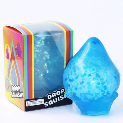 Needoh Dream Drop Squishy Squeeze Toy Safety Non-Toxic Slow Rebound Squish Anxiety Relief Autism ADHD Focus Toy for Adults Gift