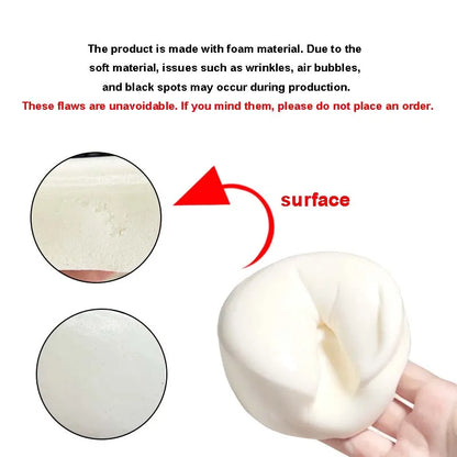 Squishy Simulated Yogurt Cake Bread Squeeze Toy Soft Stress Relief Slow Rebound Sensory Fidget Toys for Adults Relaxing Gifts