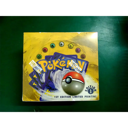 Pokemon Foil 36 Packs 1ST Edition Classic Base Set Proxy Cards PKM Games Board Games Whole Set Card Collection Toys Gifts New