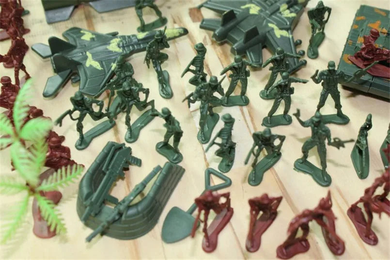 World War II Military Toy Soldier Model 307 Pieces 4cm Specially Prepared For Children Of Military Hobby Children Gift Packages