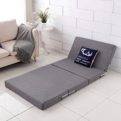 Foldable Memory Foam Floor Mattress Portable Single Sleeping Mat Tatami Pad For Office Lunch Break Yoga Guest Bed Furniture