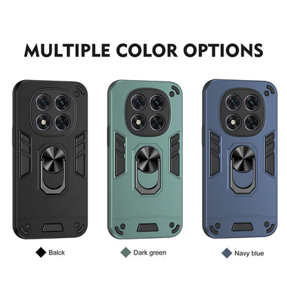 Shockproof Armor Funda For Xiaomi Redmi Note 14 Pro 5G 4G Case Magnetic Holder Ring Case For Redmy Note14 Note14pro Plus 5G Capa