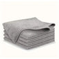 5/10pcs Kitchen Towel, Ultra-fine Fiber Light Gray Cleaning Cloth Set, Absorbent, Soft And Stain-removing Cloth