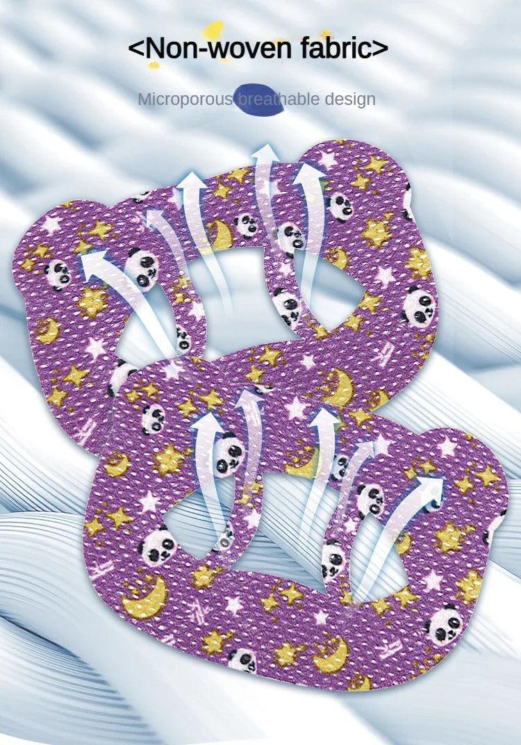 30Pcs Anti-Snoring Stickers Children Adult Night Sleep Lip Nose Breathing Improving Patch Mouth Correction Orthosis Tape