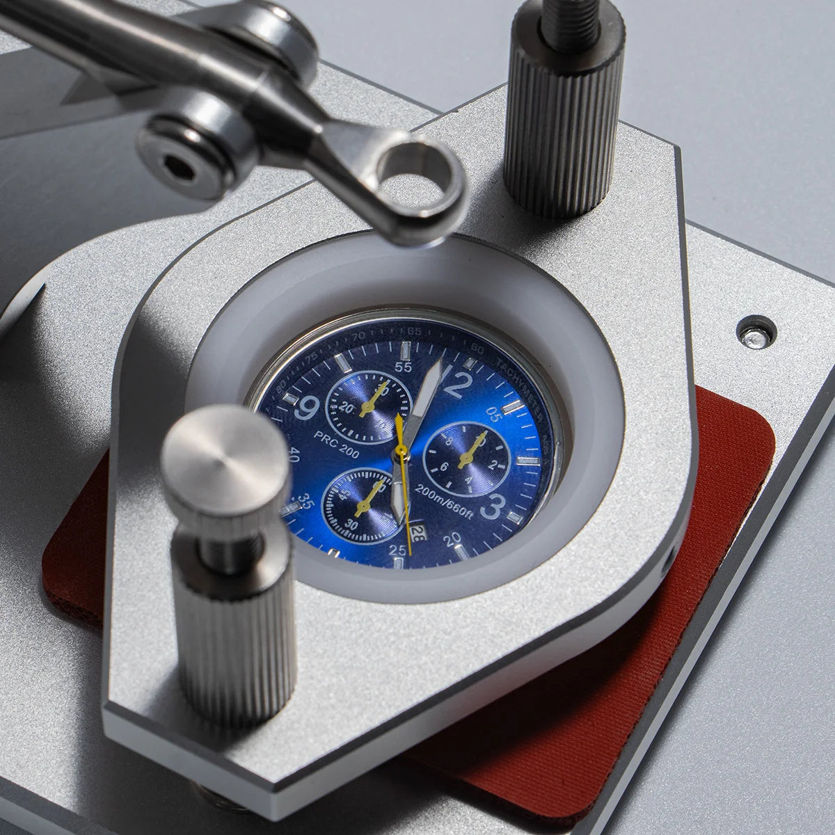 Watchmaker Repair Watch Glass Opening Tool for 18-45 mm flat and Convex mirrors Non-marking mirror opening tool