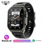 LIGE 600mAh high-Capacity Smart Watch Ultra Watch Men Bluetooth Call TWS Local Music Smartwatch Sport IP68 Waterproof Watches