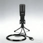 USB Computer Microphone, Condenser PC Mic for Podcasting, Streaming, Vocal Recording, Compatible with PC & Laptop, PS4/5