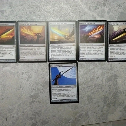 108 Pcs Black Core Cards P9 Dual Land Fetch Land Shock Lands  Proxy Cards