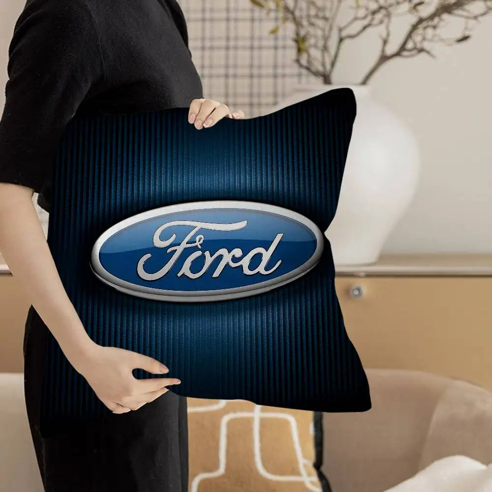 Car F-Ford Pillow Anime Pillow Sofa Bed Head Pillow Cover Cushion Cover 45x45 cm Fashion