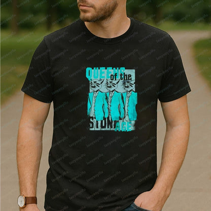 Men's T-shirts and Tank Tops - Queens of The Stone Age Summer Short-Sleeved Men's and Women's Comfortable T-Shirts