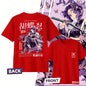 Demon Slayer Kochou Shinobu Pure Cotton T-shirt for 2026 Summer Kids/Men's/Women's Fashion Casual Cosplay Short Sleeved T-shirt