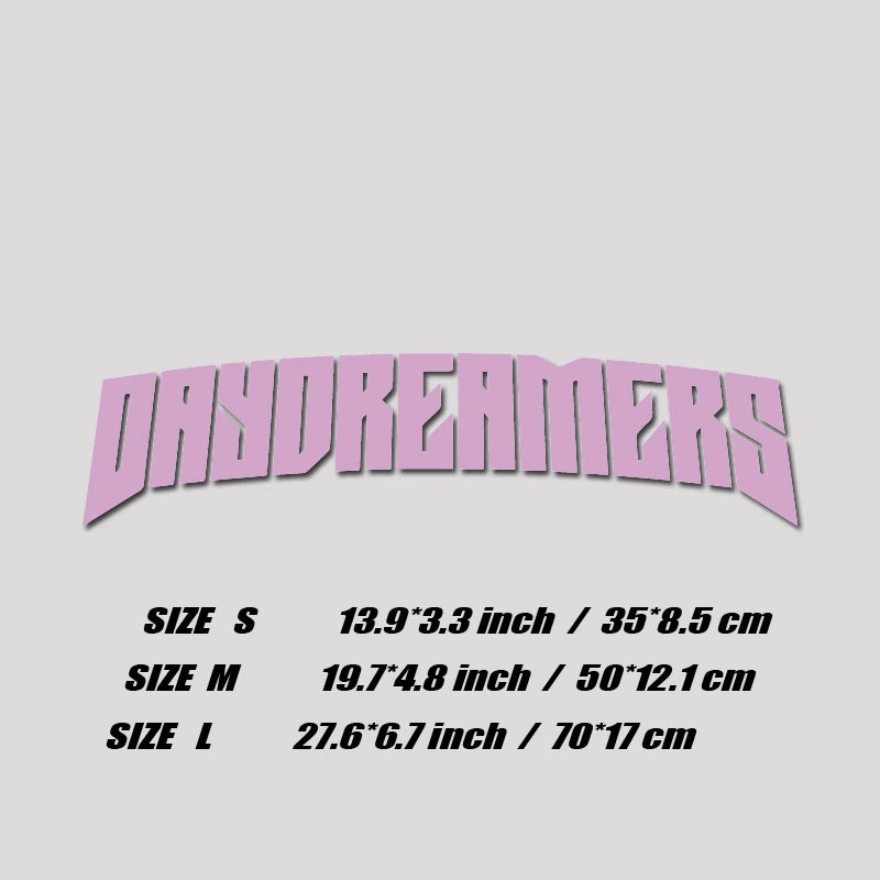 JDM STYLE 'DAY DREAMERS' DECAL, Personalised Decorative Accessories Decal Waterproof With High Quality, For a Unique Look!