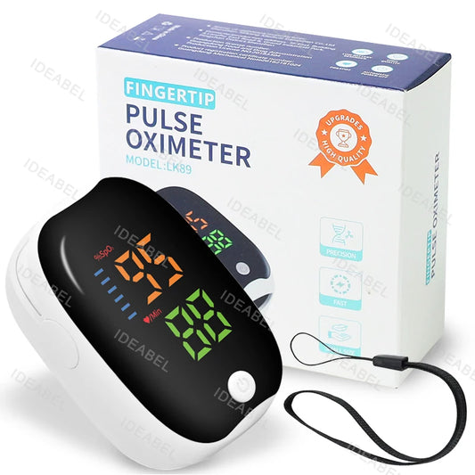Finger Pulse Oximeter Medical Portable blood oxygen oxymetre Heart Rate Saturation Meter OLED Oximetro de dedo LED Display