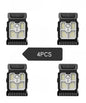 Solar powered courtyard lamp, household garden lighting, human body sensing multifunctional outdoor clip on lawn lamp