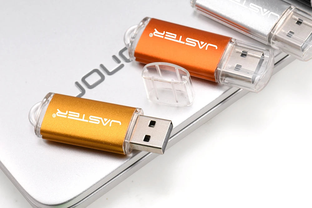 JASTER Nowy pendrive USB 2.0 64GB z brelokiem 32GB 16GB 8GB 4GB pamięć flash 9 kolorów Kreatywny dysk U do laptopa