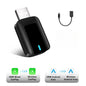 2 in 1 CarPlay Wireless Adapter Android Auto To USB car play Wireless Intelligent Systems Wireless Adapter Mini AI Box for Car