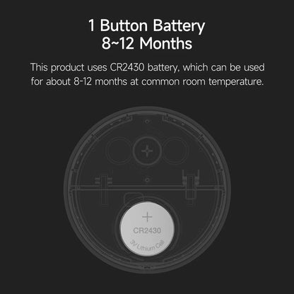 Qingping Temperature Humidity Sensor T Version Thread/BLE High-precision Indoor E-Link INK Thermometer work with Apple HomeKit