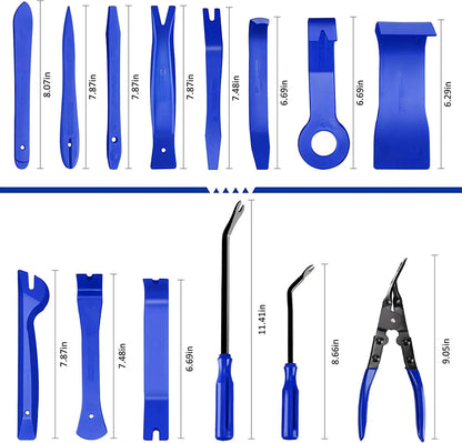 Car Plastic Trim Removal Tool Auto Trim Removal Set Auto Interior Disassembly Kit Car Clips Puller Diy Panel Tools