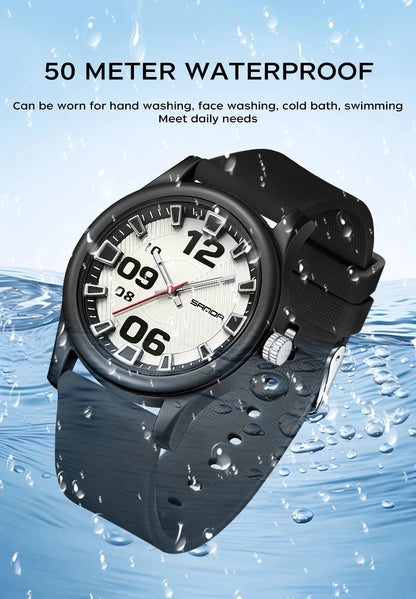 SANDA 3252 Fashion Simple Student Quartz Watch Popular Style Waterproof Suitable For sports And Life And It Is a Gift For Friend