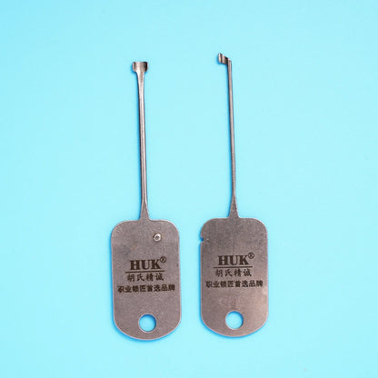 2pcs Utility Fast Kaba Lock Pick Tool, Civil Lock Quick Opener Tool Set