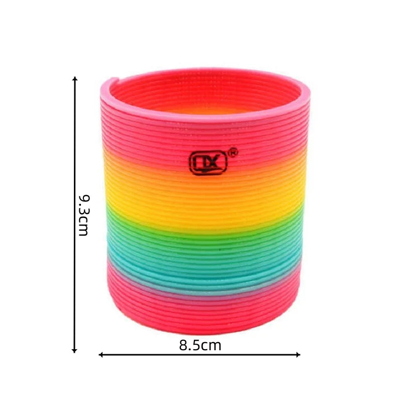Large Rainbow Magic Circle Children's Hand Eye Coordination Toys Birthday Party Toys Party Gifts Guests Pinata Fillers