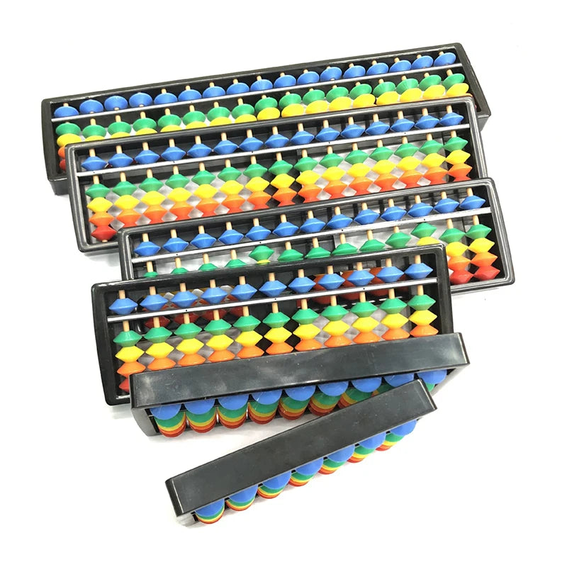 7/11/13/15/17 Digit Rods Standard Abacus Soroban Chinese Japanese Calculator Counting Tool Mathematics Beginners Caculating Toys