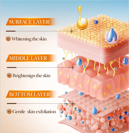 Revitalize Skin Fruit Acid Peeling Gel Facial Cleansing Exfoliating Peeling Scrub Deep Clean Acne Blackhead Remove Face Cleanser