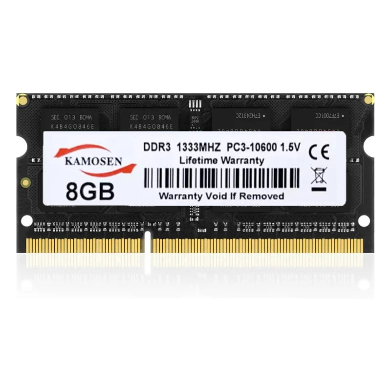 DDR3 DDR3L 4GB 8GB SO-DIMM 1333MHZ 1600MHz PC3L /PC3--12800S 10600S 8500S 1.5V 1.35V 204pin 2RX8 SODIMM Laptop Notebook Memories