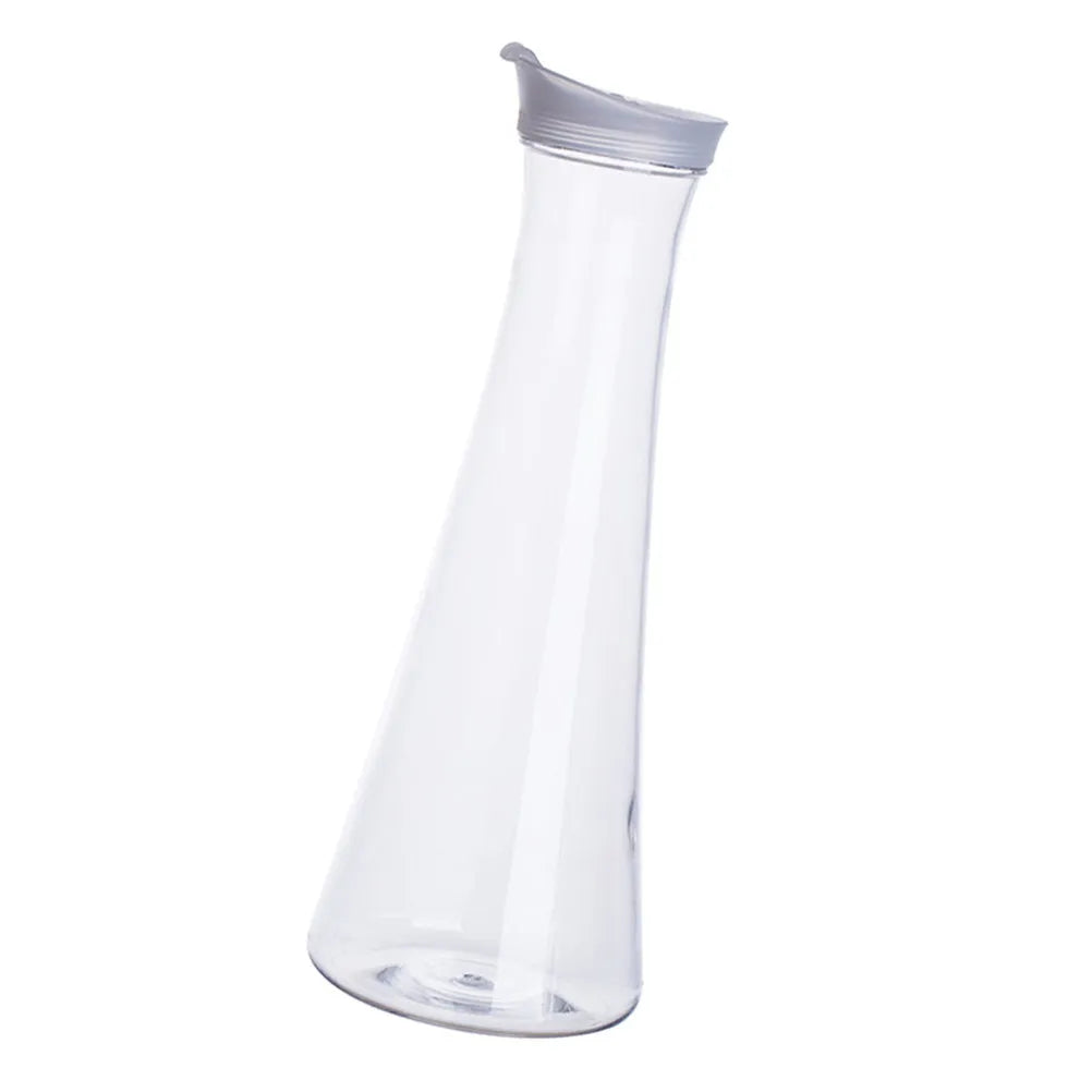 1600Ml Plastic Water Pitcher Transparent Juice Pot Food-Safe PP Material for Hot Cold Beverages Home Party Picnic Pool Use