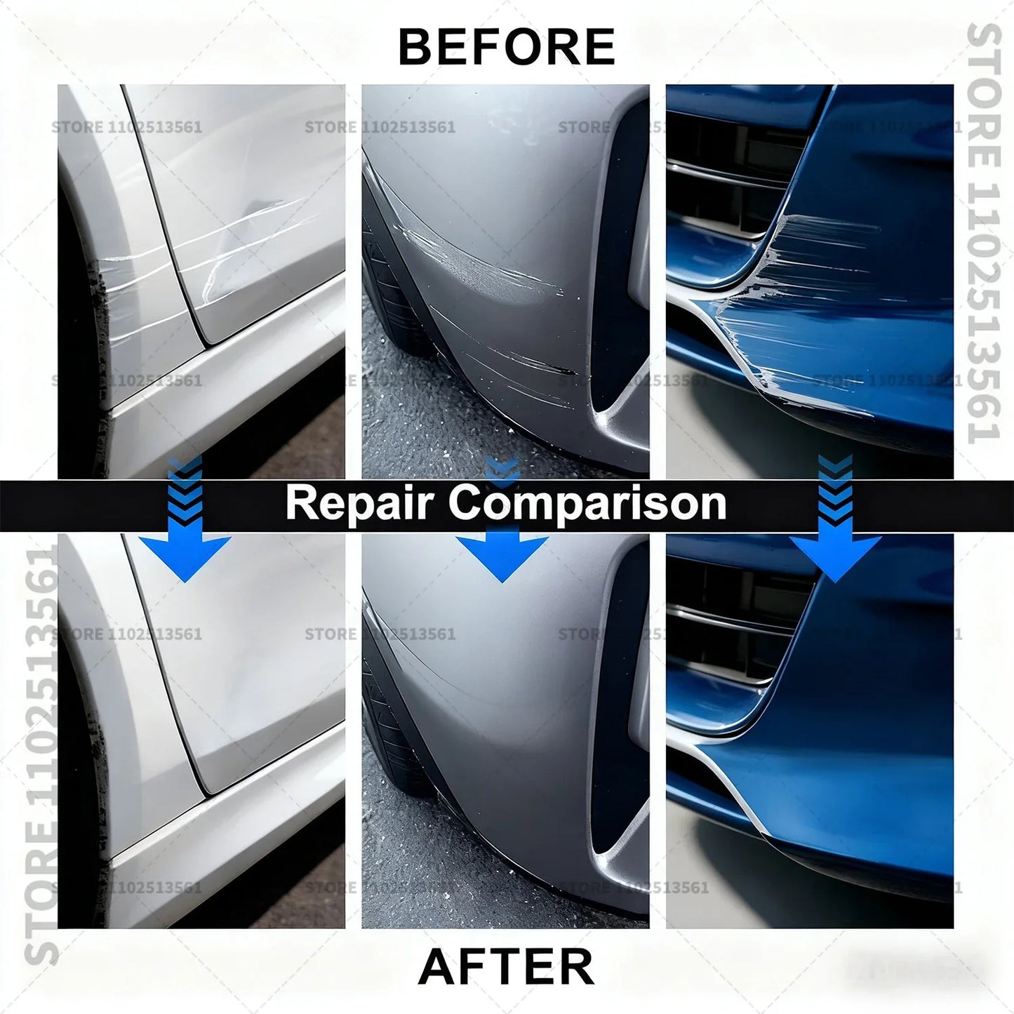 Car Paint Repair Pen For Cadillac XT4 Touch Up Scratch Remover DIY Auto Accessories White Purple Blue G59 Blue GZC Red GNT