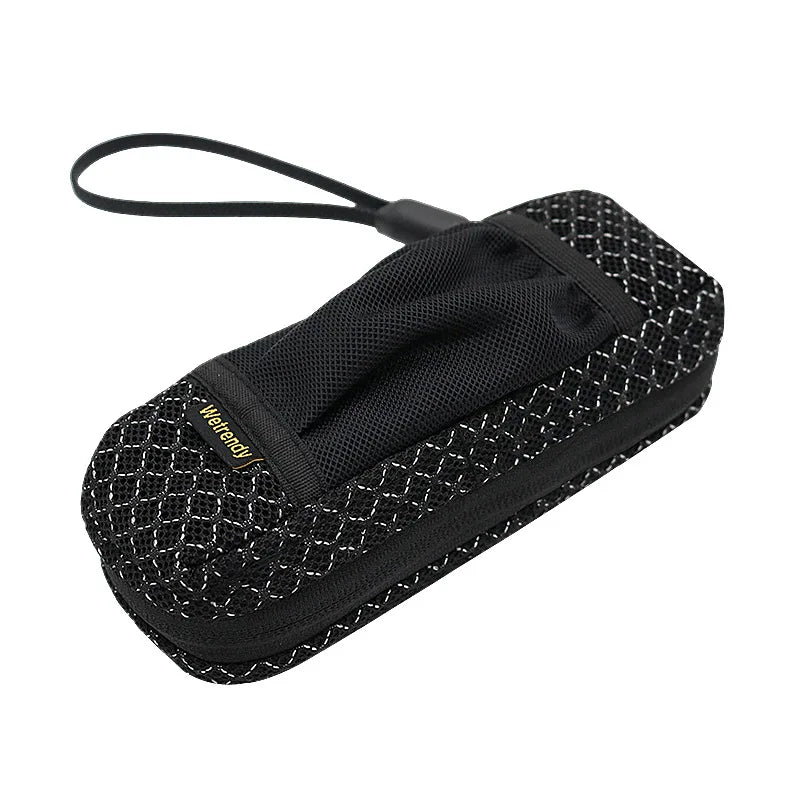 Portable Breathable Power Bank Bag for Anker A1695 & Zolo 165W, Outdoor Travel Ventilate Carrying Case