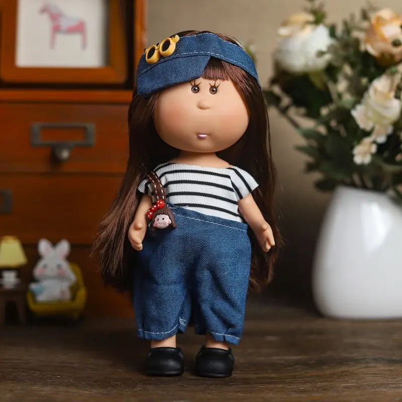 24Cm for Spanish Mia Potato Doll Clothes Ins Style Fashion Outfits Shoes Hair Accessories Dress Up Costumes for Kids Collectors
