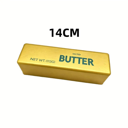 New Butter Stick Fidget Toys Squishy Elastic Cheese Stick Funny Decompression Stress Anxiety Relief Game Squeeze Prank Toy