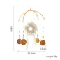 Baby Soft Felt Cartoon Wool Ball Seashell Rattles Hanging Bed Bell Newborn Mobile Crib Wooden Bracket Montessori Education Toys