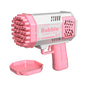 Bubble Gun Machine Without Solution - 40/69/109 Holes Blaster for Kids Outdoor Summer Toy, Party Favors - Bubble Maker Blowers