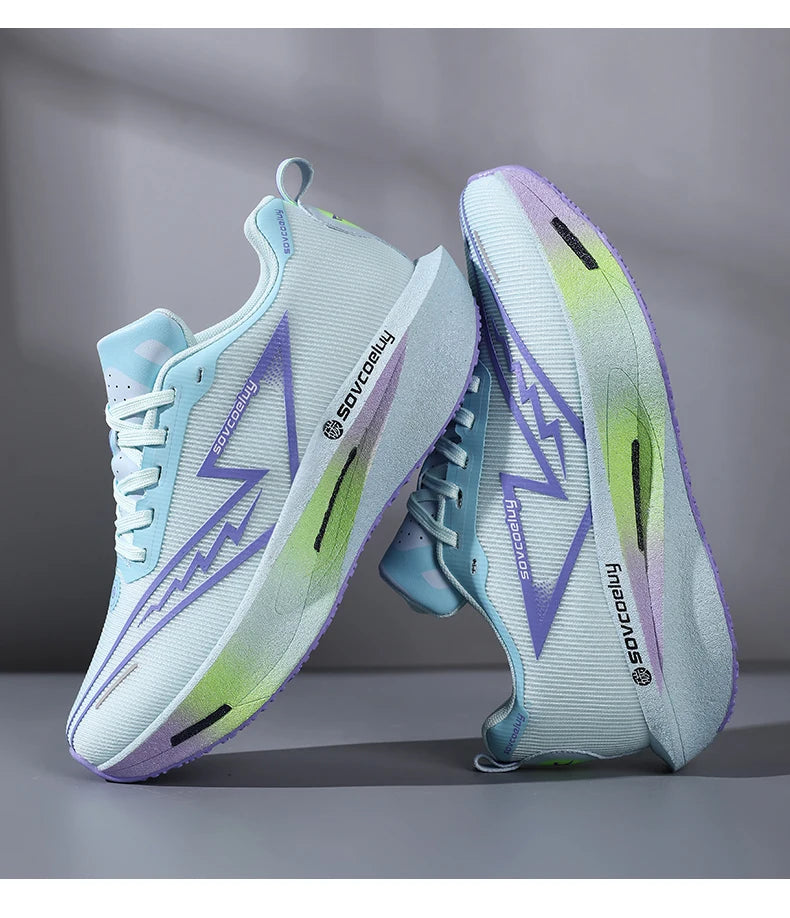 Marathon Men Sports Running Shoes Carbon Board Air Cushion Breathable Lightweight Woman Comfortable Athletic Basketball Sneakers