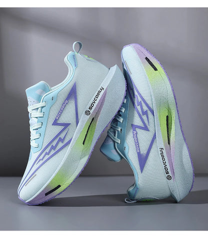 Marathon Men Sports Running Shoes Carbon Board Air Cushion Breathable Lightweight Woman Comfortable Athletic Basketball Sneakers