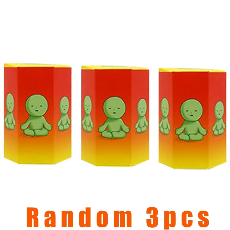 Gift A Multiple Series Noctilucent Green Doll Blind Mystery Box Action Figures Decoration Desktop Model Toy For Surprise