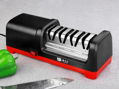 TAIDEA  Professional Electric Knife Sharpener EU PLUG Grit 360/600/1000# and Polishing Sharpening Stone GrindStone Power18W