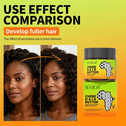 SEVICH Chebe Butter Deep Nourishes Repair Damaged Anti Hair Loss Breakage Hair Growth Oil Mask For Hair Growth Treatment
