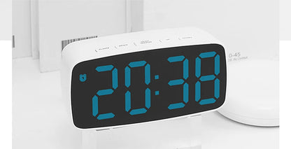 Super Loud Vibrating Alarm Clock LED Table Clock with Brightness Adjustment Desktop Clock for Heavy Sleeper Deaf Hard of Hearing