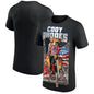 Men's Blue Rhea Ripley Fanatics Fest New York 2026 T-Shirt 3D Printed Sports Quick Dry Short Sleeve Casual Plus Size T-Shirts