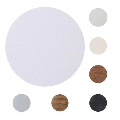 54 Pcs/Sheet 21MM Self Adhesive Sticker Screw Hole Sticker Screw Ugly Cover Paper Wood Craft 3 in 1 Screw Hole Covers for Desk