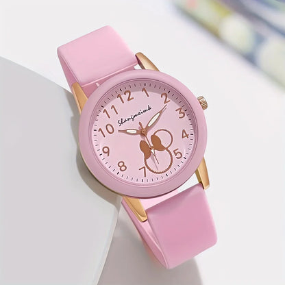 Casual Candy Color Silicone Band Women Watches Round Pointer Ladies Quartz Wrist Watch Reloj Mujer Girls Clock Gift